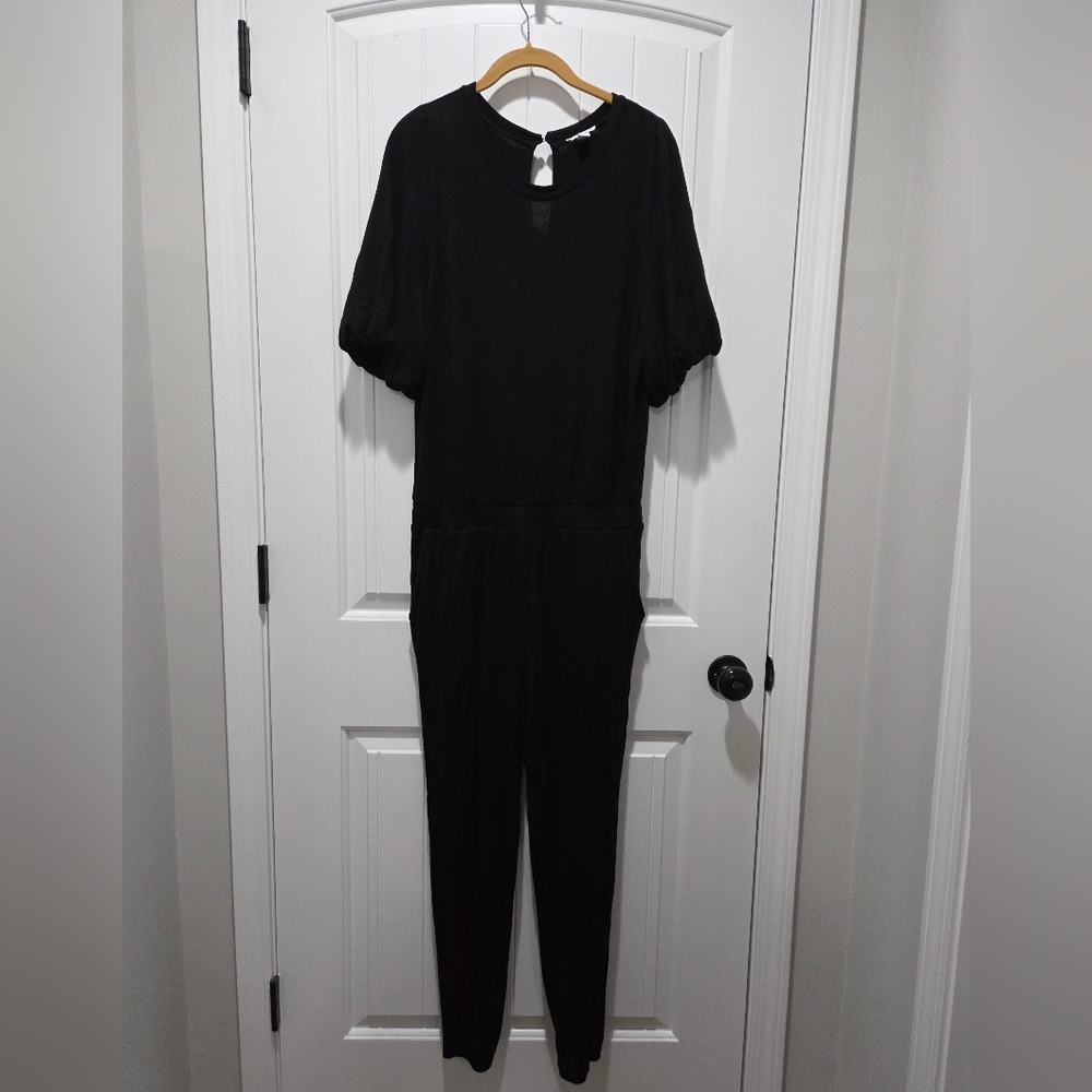 Daily Ritual Black Long Sleeve Jumpsuit